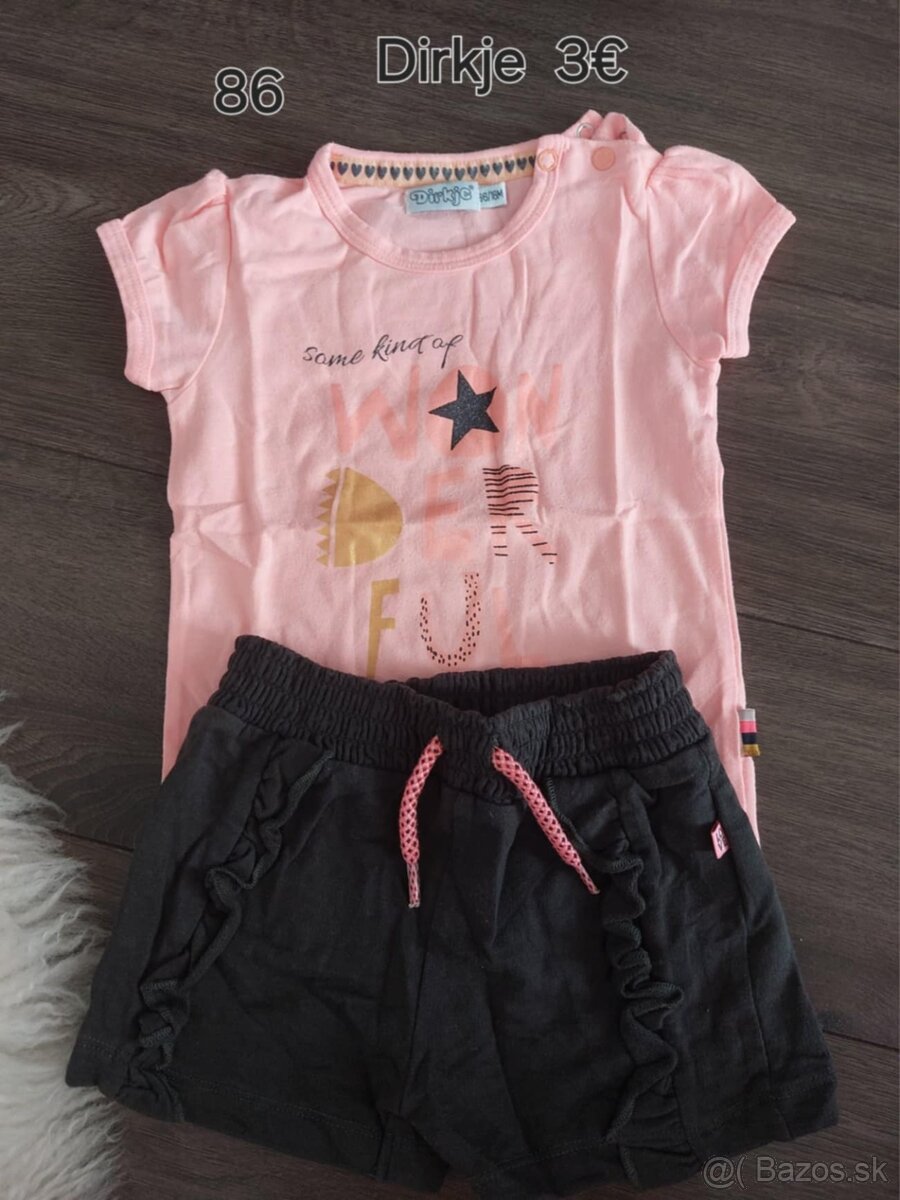 Dievčenské Letné oblečenie veľ 80-86 - 4