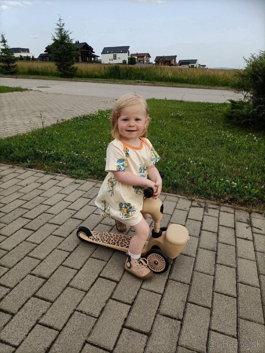 Scoot & Ride Highwaykick 1 Leopard + originál prilba - 4