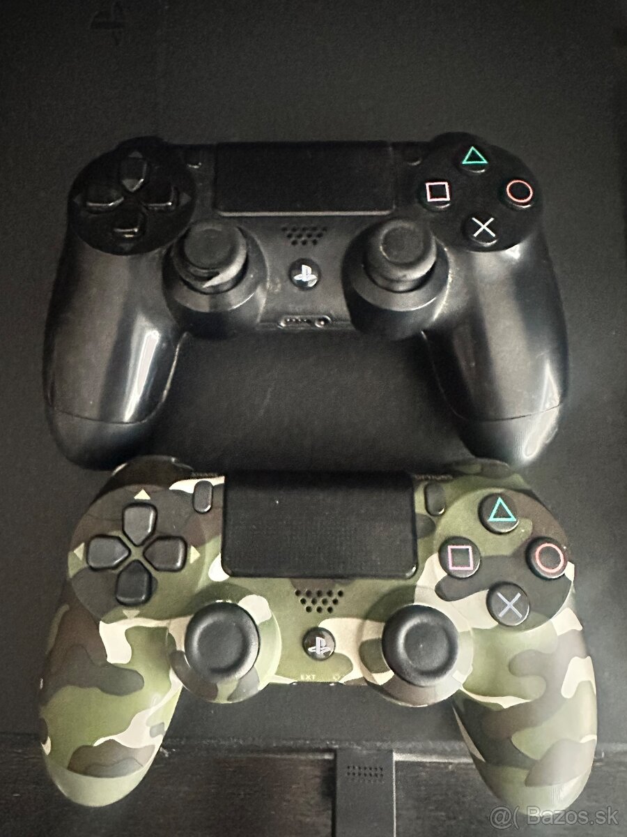 PS4 500GB, 2ovladače, Platinum slúchadla, 17hier - 4