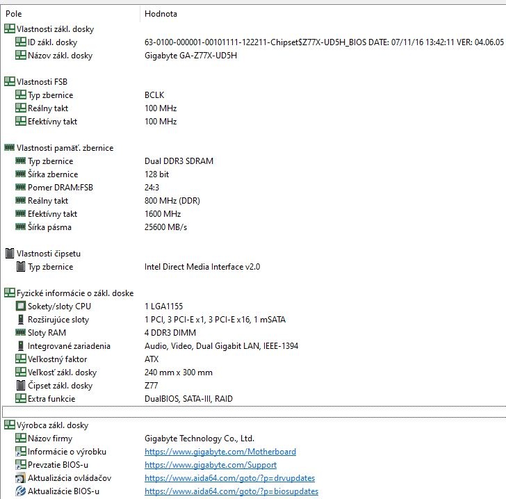 Set Intel i5 + MB + 16GB RAM - 4