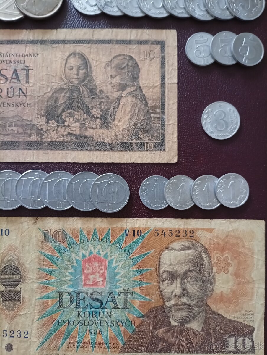 Bankovky a mince ČSSR - 4