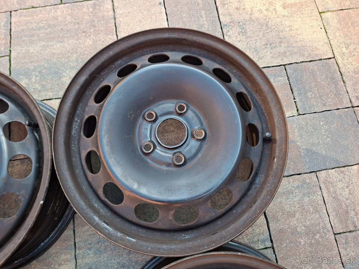 Predám plech.disky -Skoda/Vw/Seat--R16 - 4