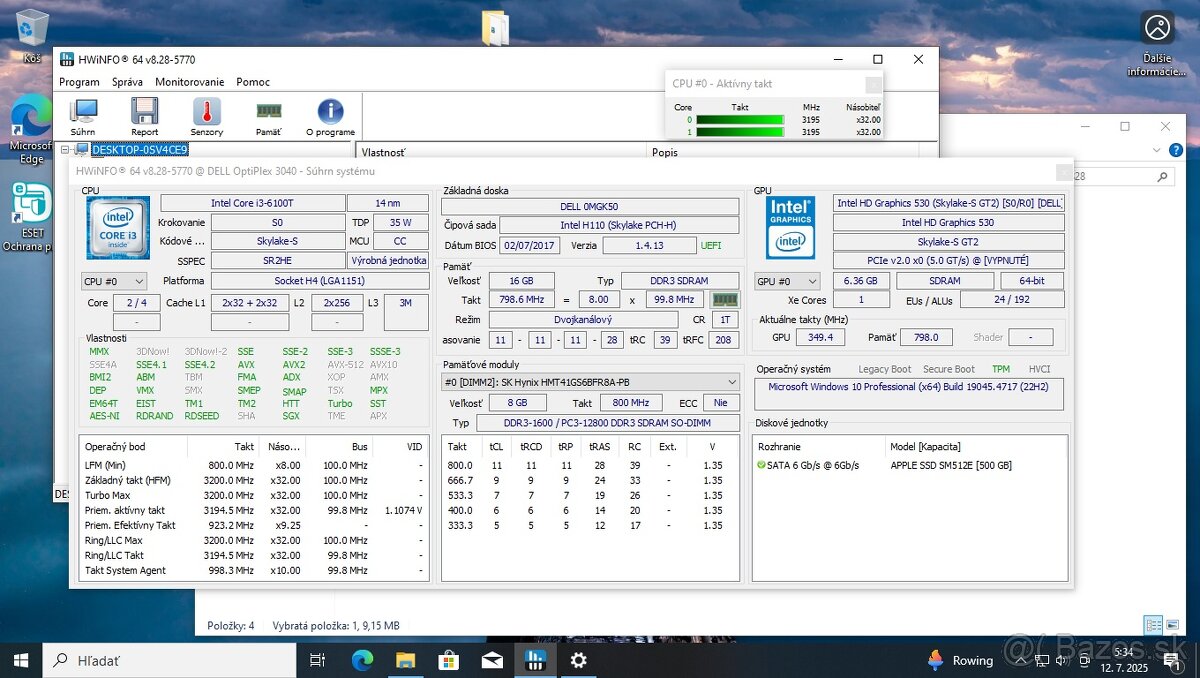 Dell optiplex 3040 - 4