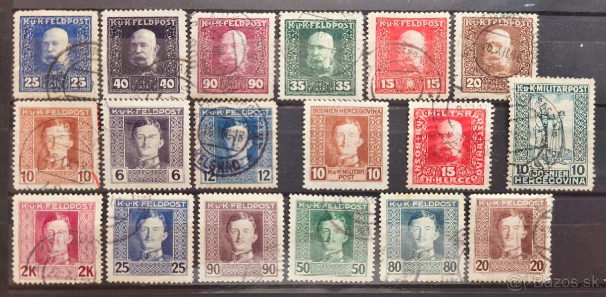 Známky Rakúsko a Bosna - 4