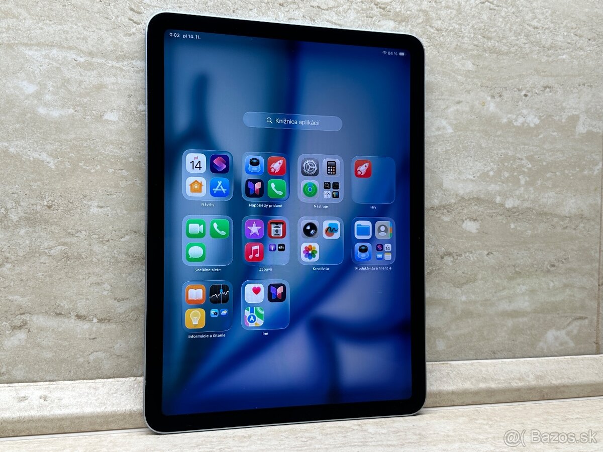 iPad Air 11 (2024) 128GB Wi-Fi Blue, záruka, 1 cyklus - 4