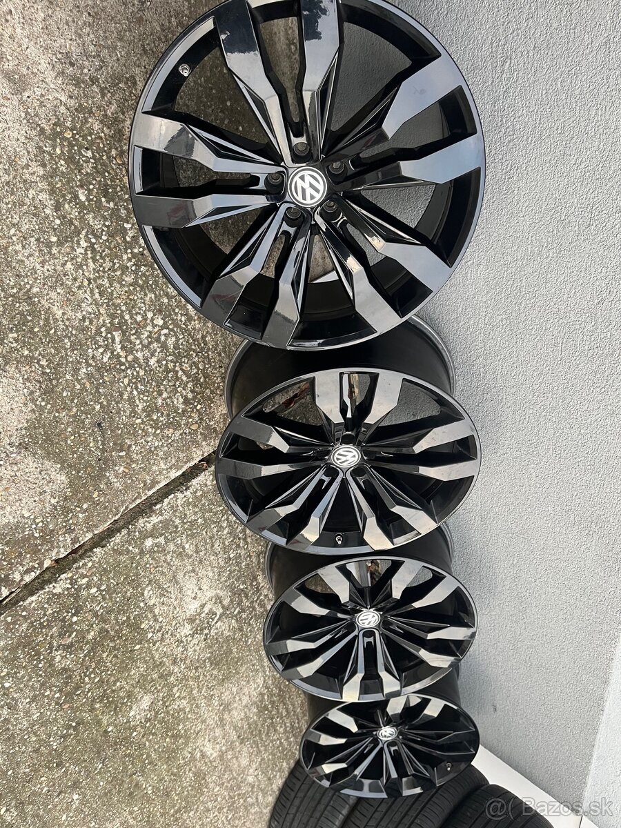 21” Original VW Alu Disky Suzuka 5x112 R21 Touareg - 4