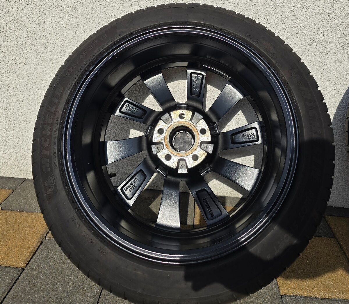 Letná sada Ronal 5x114,3 225/45 R18 Michelin PILOT SPORT 5 - 4