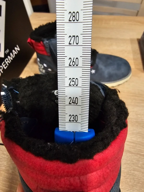 Zimné detské topánky Superman, veľ. 35 - 4
