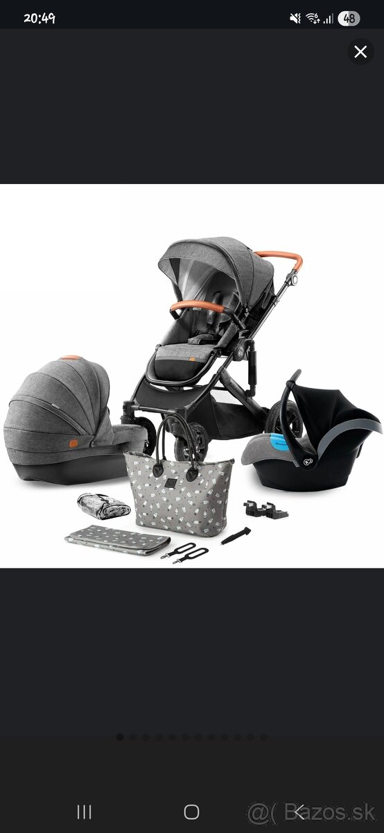 Kočík KINDERKRAFT Prime 3v1 - 4