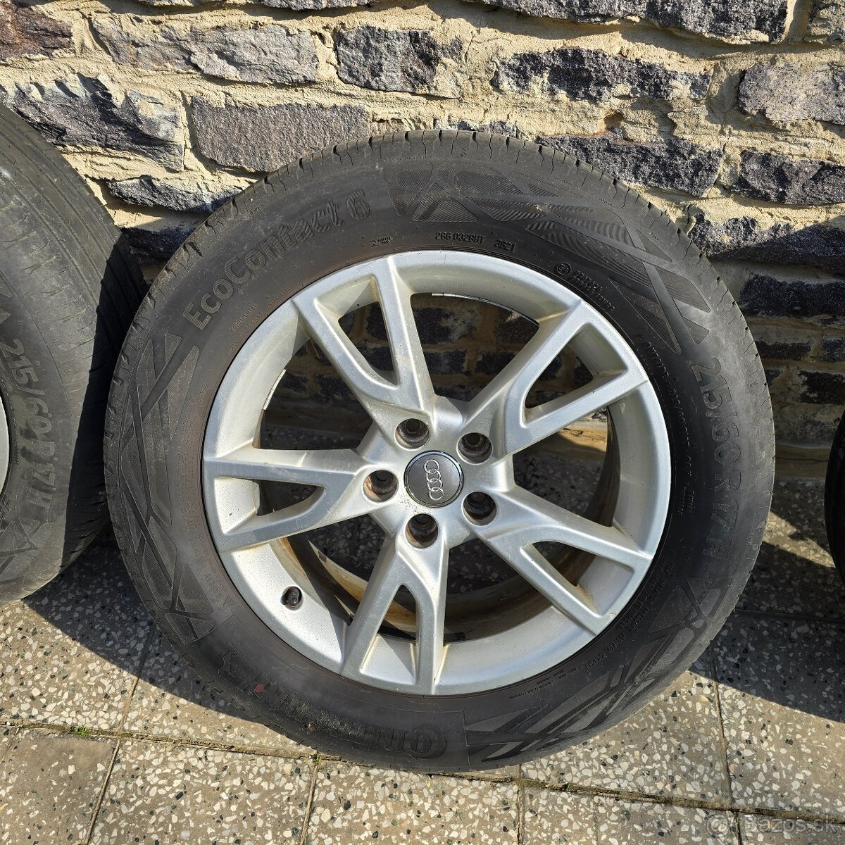 Kolesá R17, ET33, 6,5J (original audi Q3) - 4