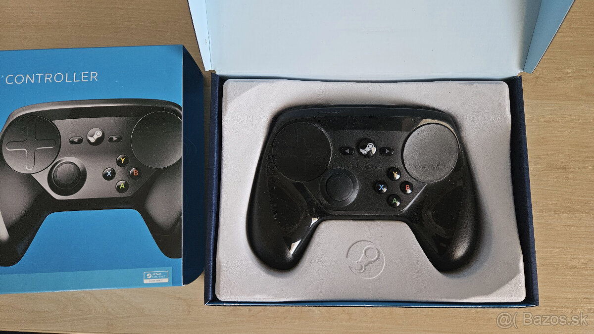 Steam Controller aj s donglom a krabicou - TOP stav - 4