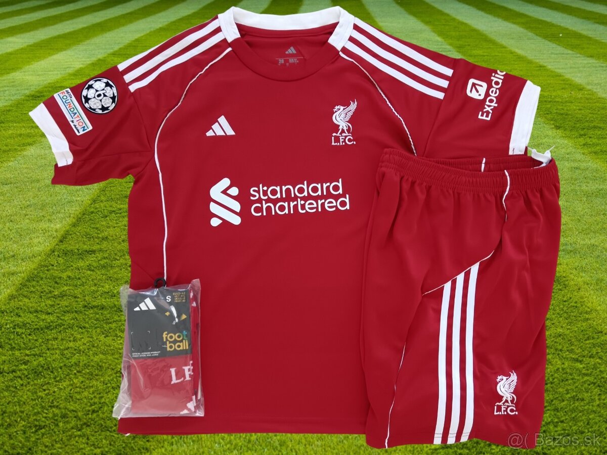 dres #8 Dominik Szoboszlai Liverpool FC 25/26 Liga majstrov - 4