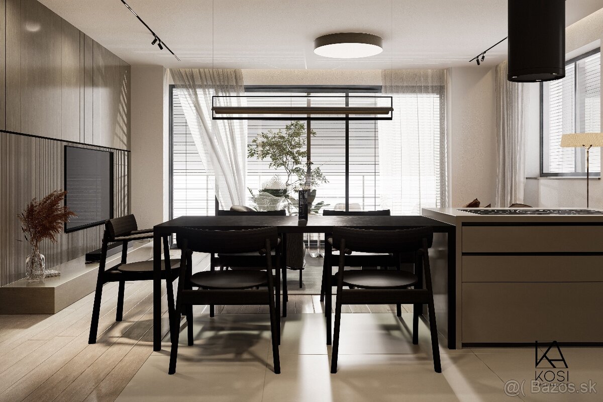 Predaj veľkometrážny 4i byt,centrum Rače - 4