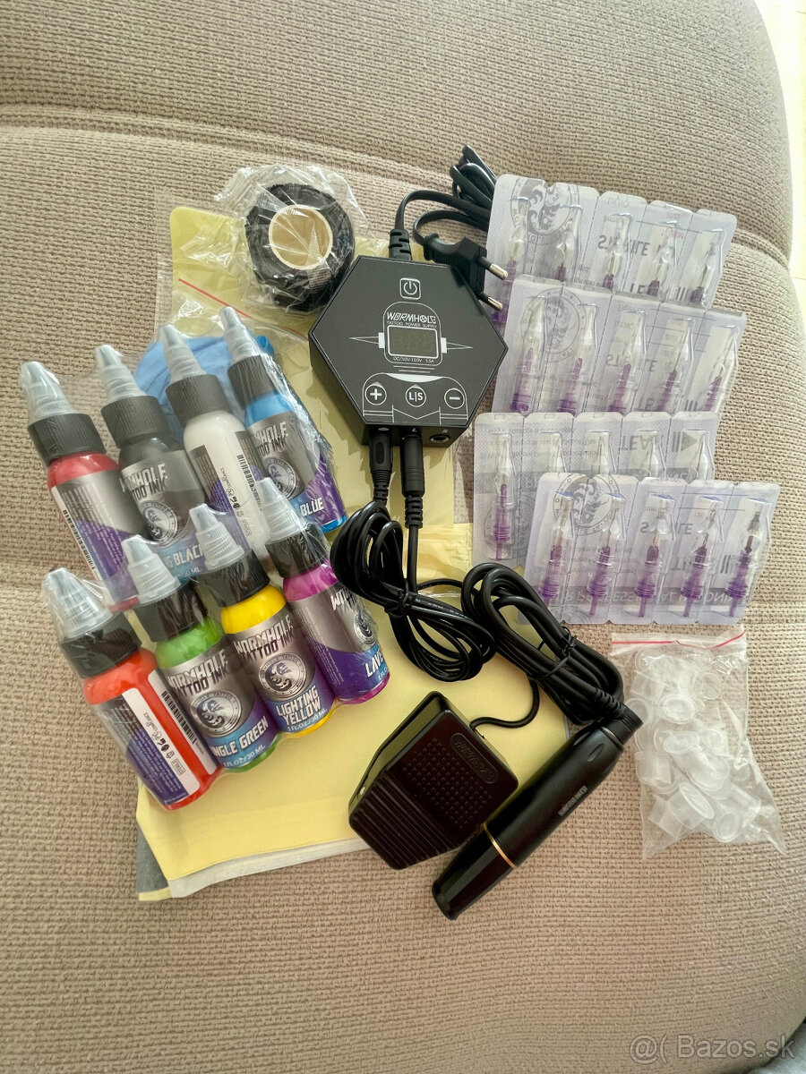 Tetovacie pero sada komplet 105 - 4