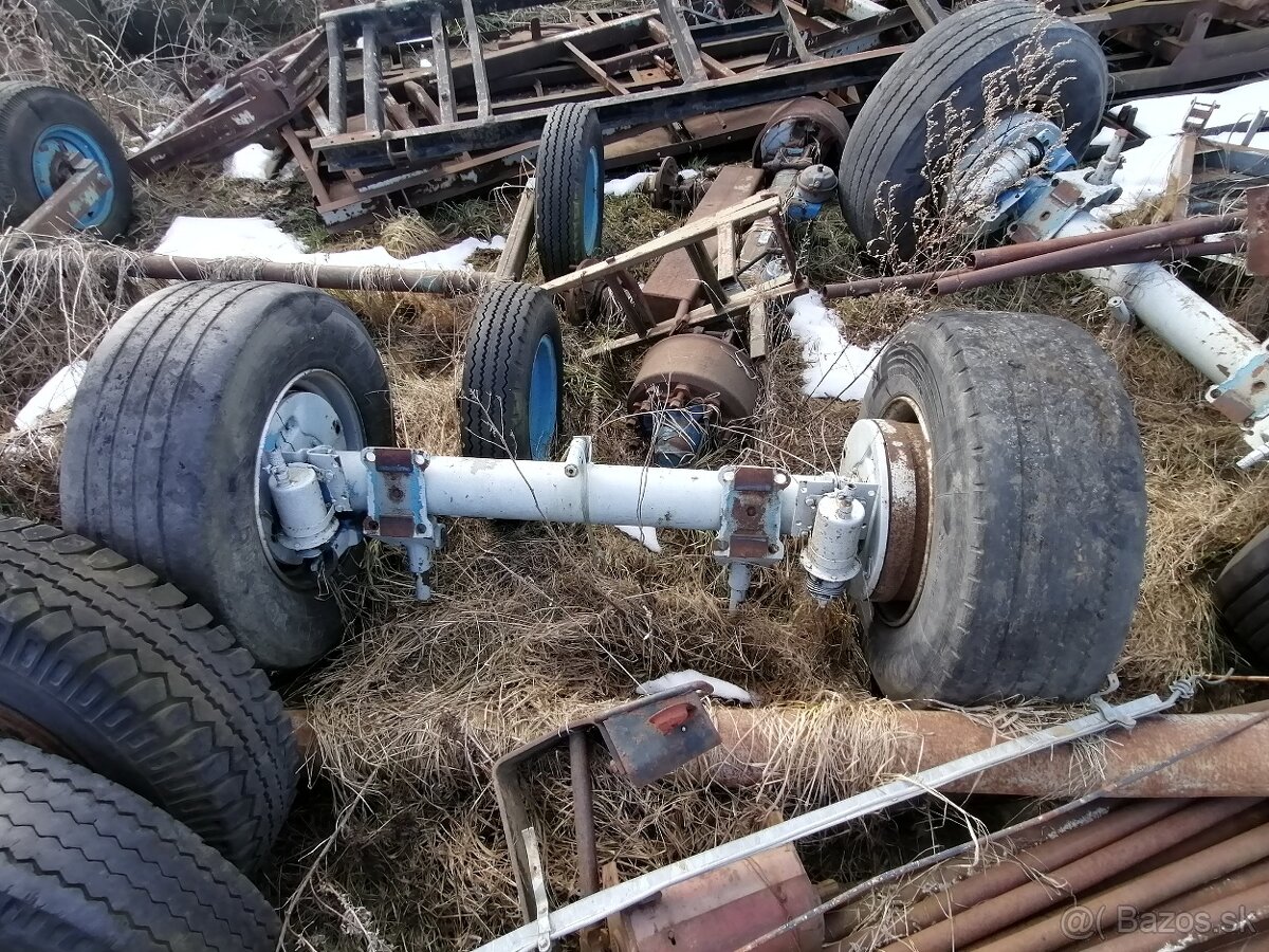 Predám os-nápravu s nosnosťou 9t - 4