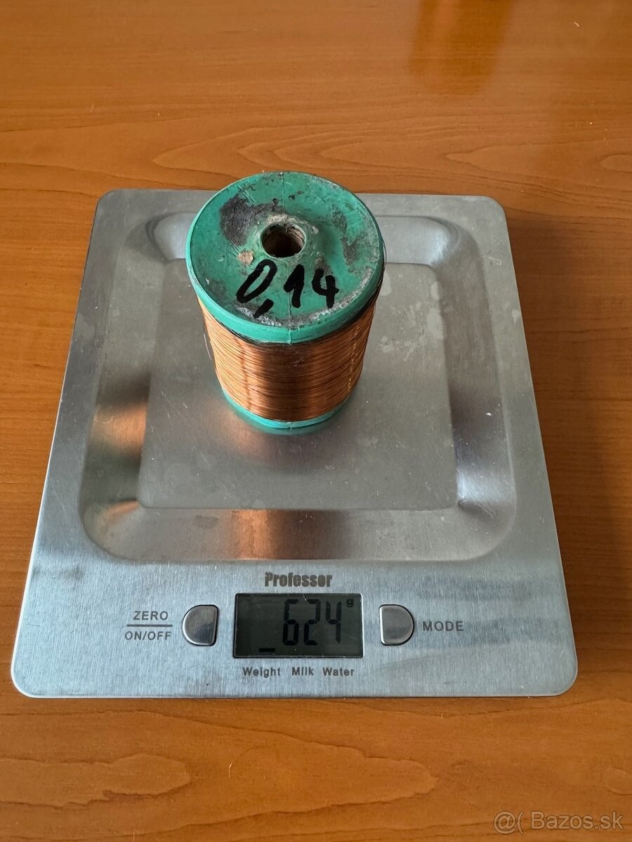 Medený drôt – rôzne priemery (0,12 až 0,2 mm) - 4