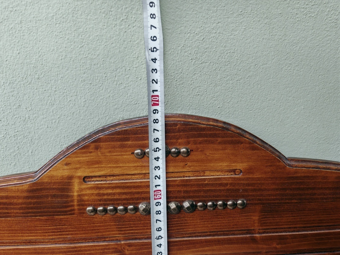 Masívne čelo za posteľ - 4