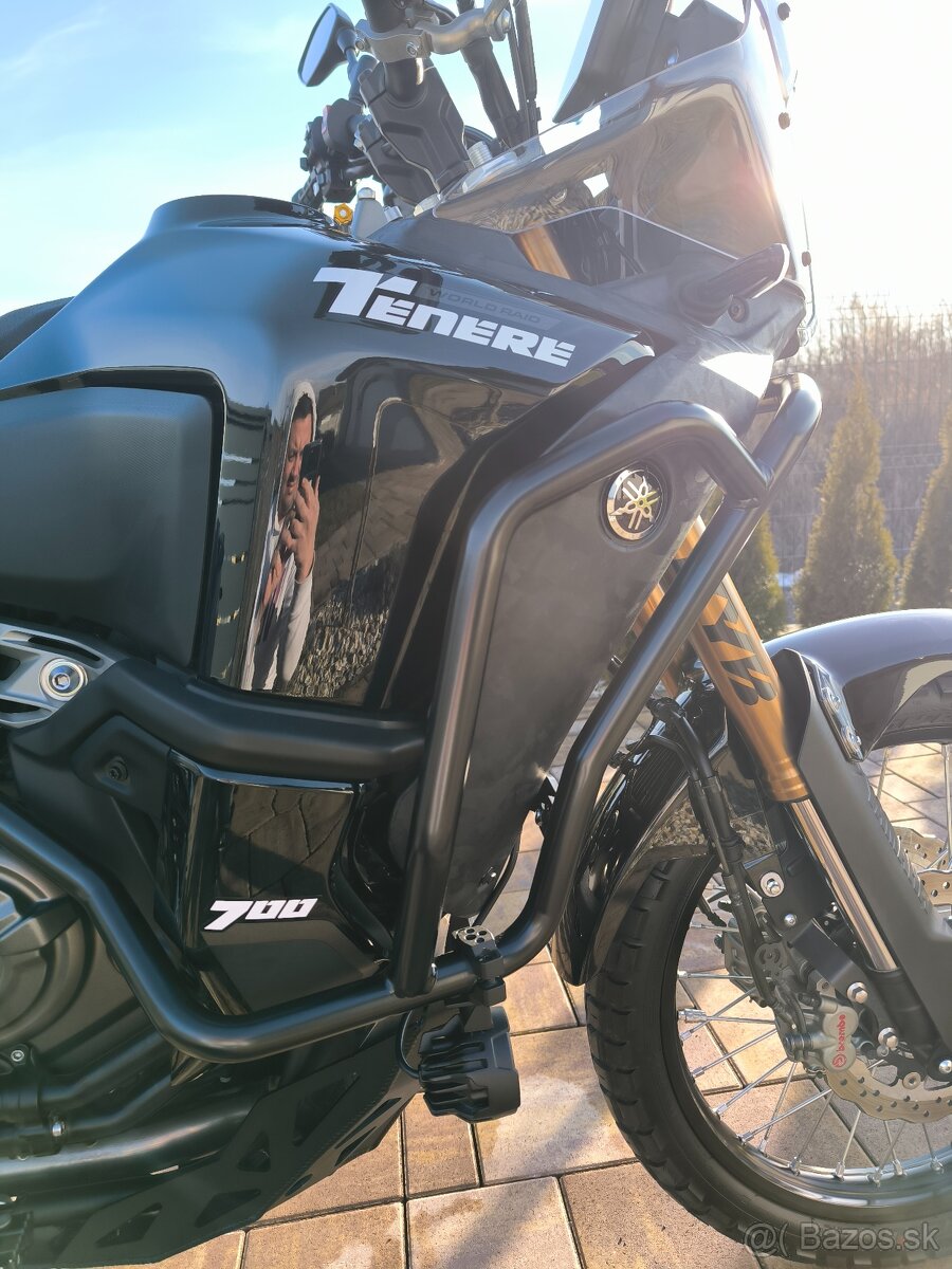 P: YAMAHA TENERE 700 WORLD RAID, 2023, 12000 km, ako NOVA