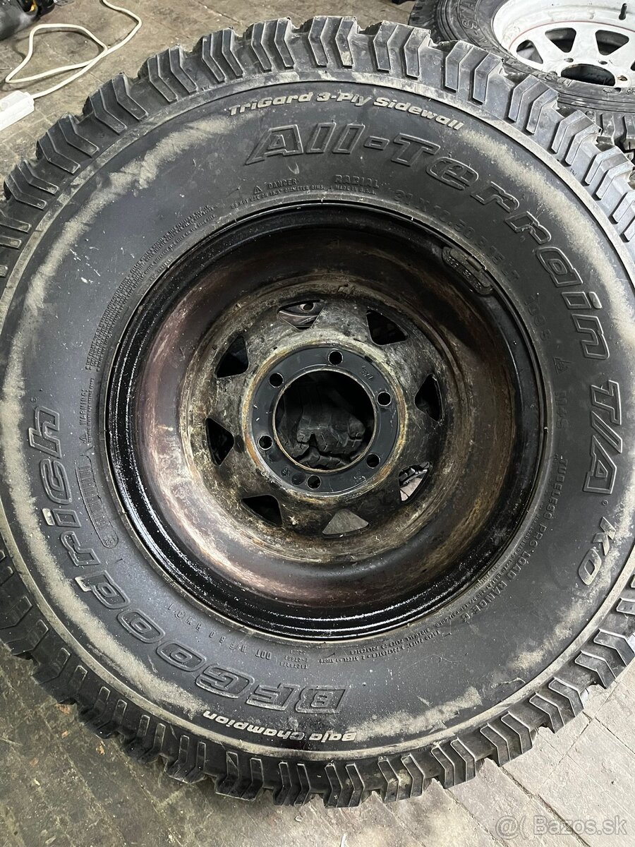Predám bfgoodrich 31x10,5 r15