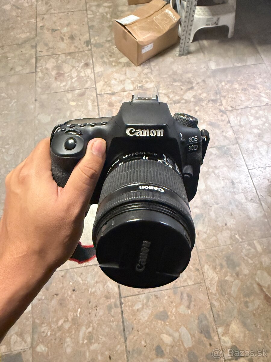 Predám Canon eos 90D plus príslušenstvo - 4