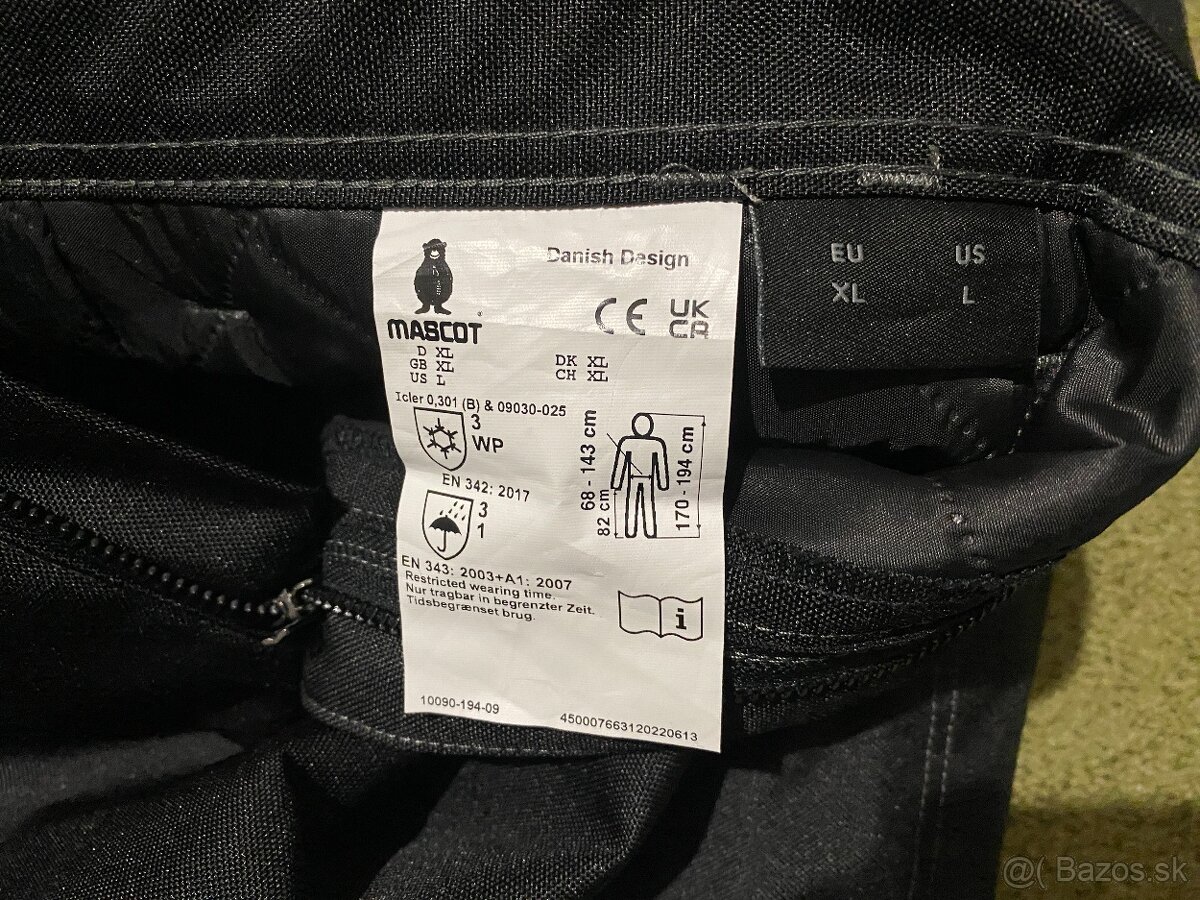 Pracovne nohavice, monterky zateplen Mascot Louisville XL - 4