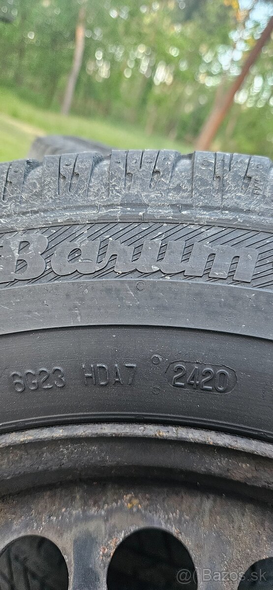 VW T6.1,T6,T5 R16 5x120 Zimné pneu +or.disky - 4