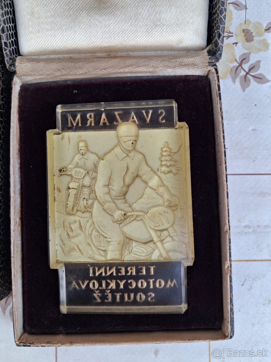 Moto medaila plaketa - 4