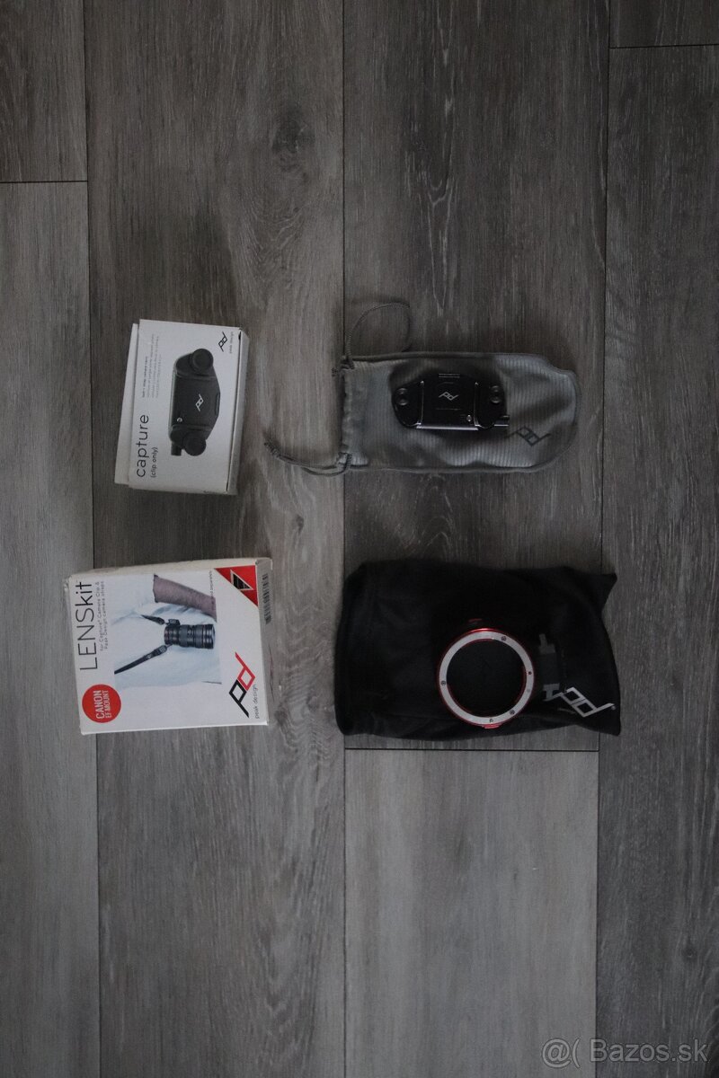 Predám Peak Design Capture a Peak Design Lens Kit pre Canon - 4