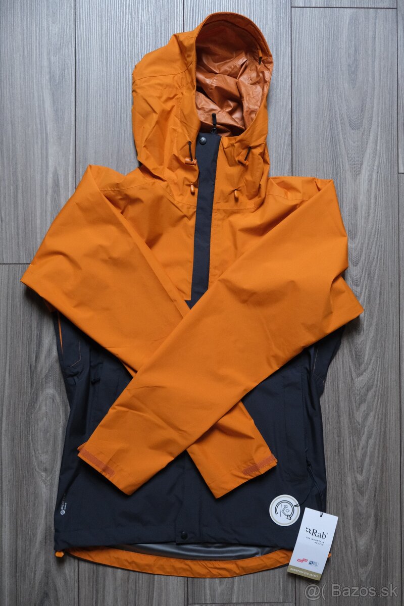 Hardshell bunda Rab Downpour Eco S - 4