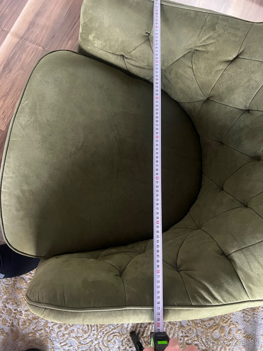 Zelené kreslo - 4