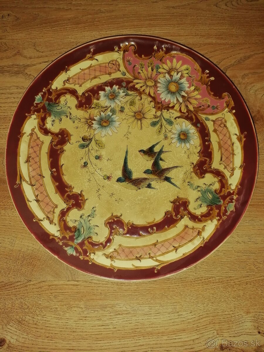 Staré majolikové taniere. - 4