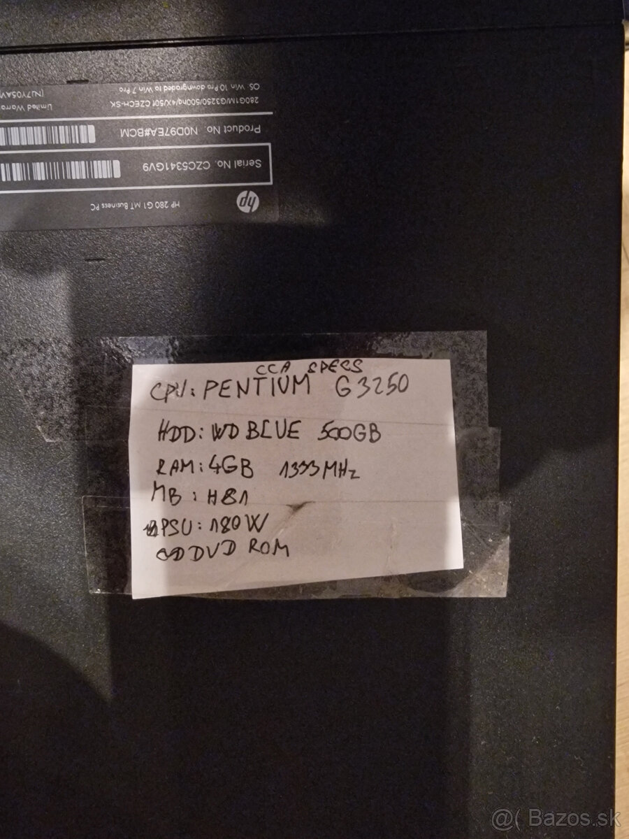 pocitac hp 280g1 - 4
