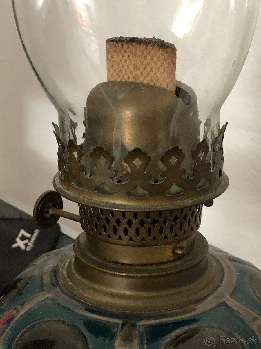 Starožitna petrolejová lampa - 4