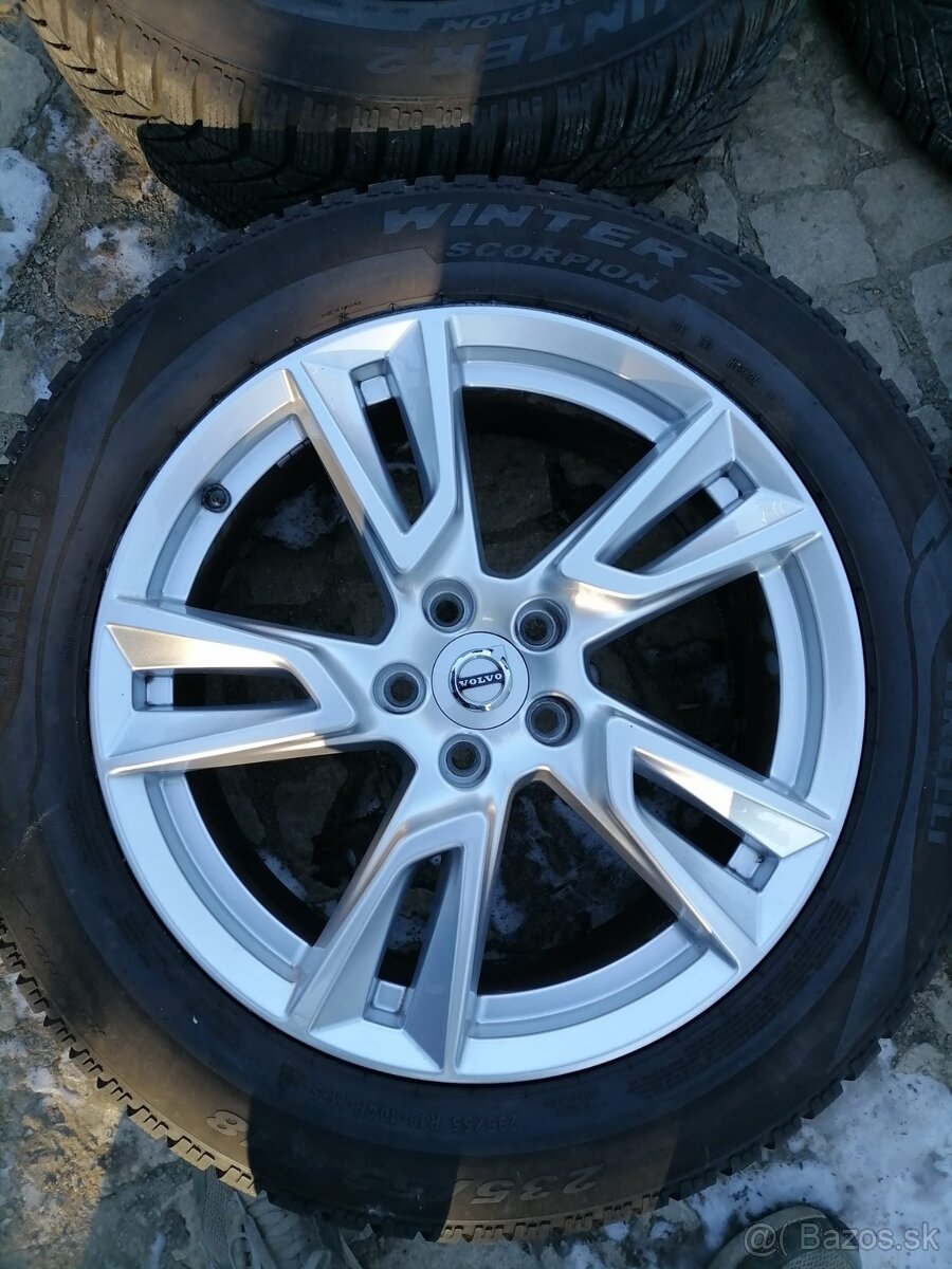 disky 5x108 R18 original VOLVO + 235/55/18 zima - 4