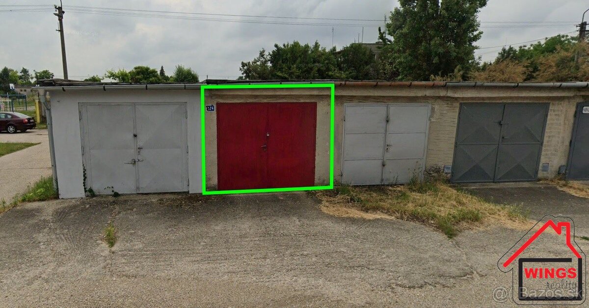 Garáž Tehelná ul. Sereď - 4