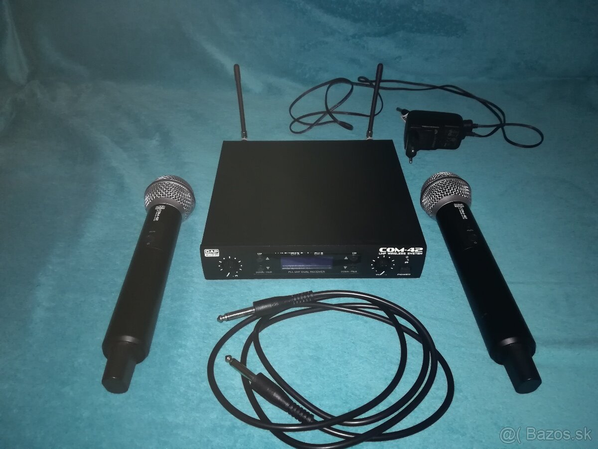 Mikrofóny bezdrôtové DAP audio COM 42 - 4