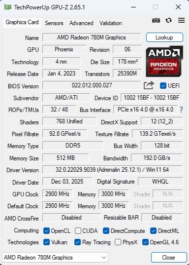 AMD Ryzen 7 8700G, 4.20 GHz, 16 MB Cache, socket AM5 - 4