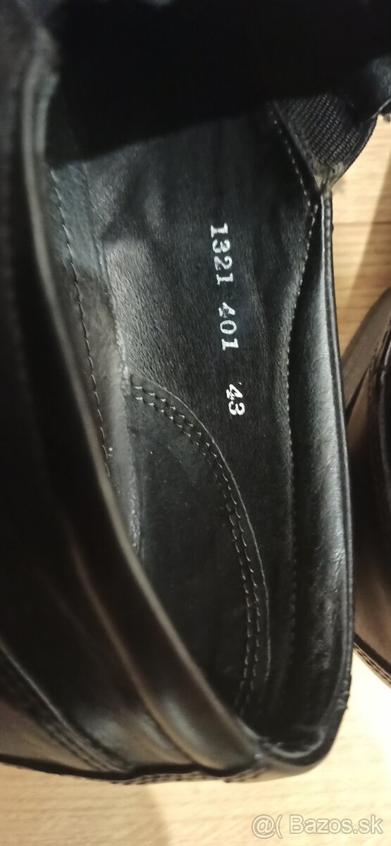 Spoločenské topánky veľ. 43 - 4