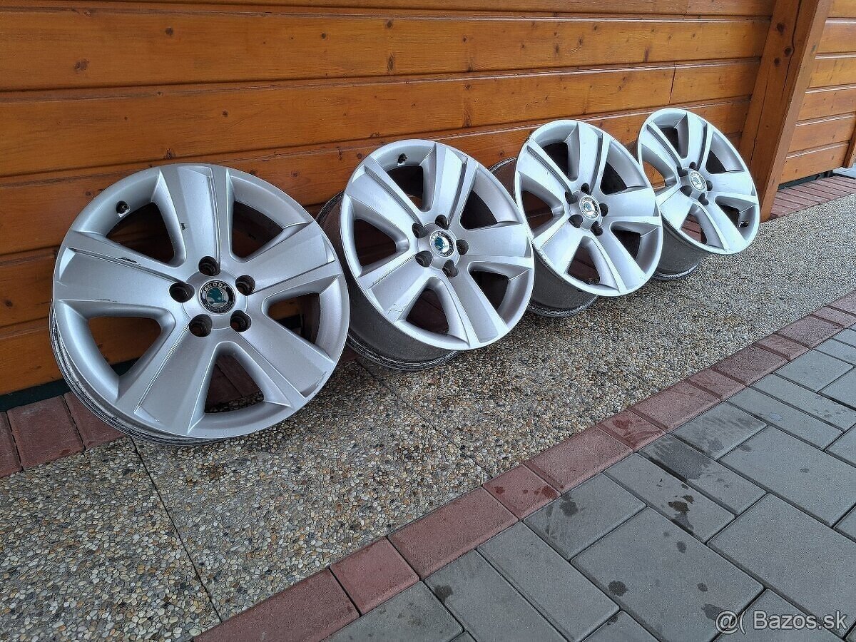 Hliníkové disky 5x112 R17 / škoda,seat,VW,audi... - 4