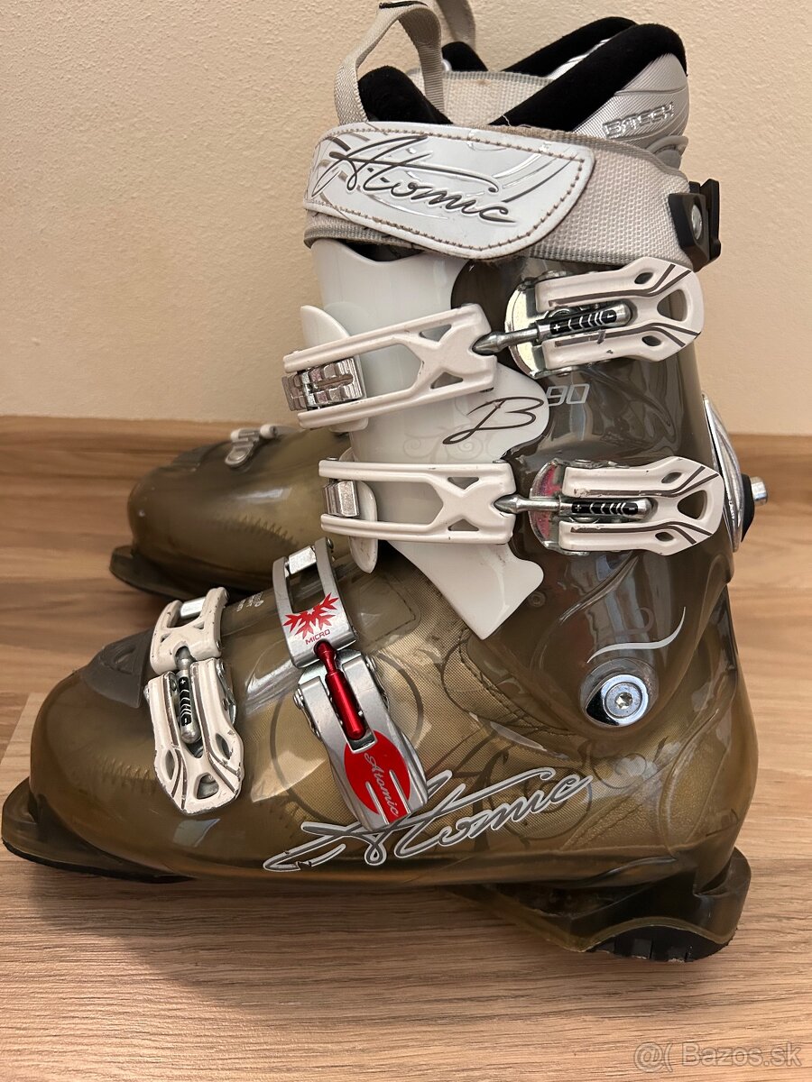 Lyžiarky Atomic Comfort fit šrika 104mm, veľ 25,5-26 - 4