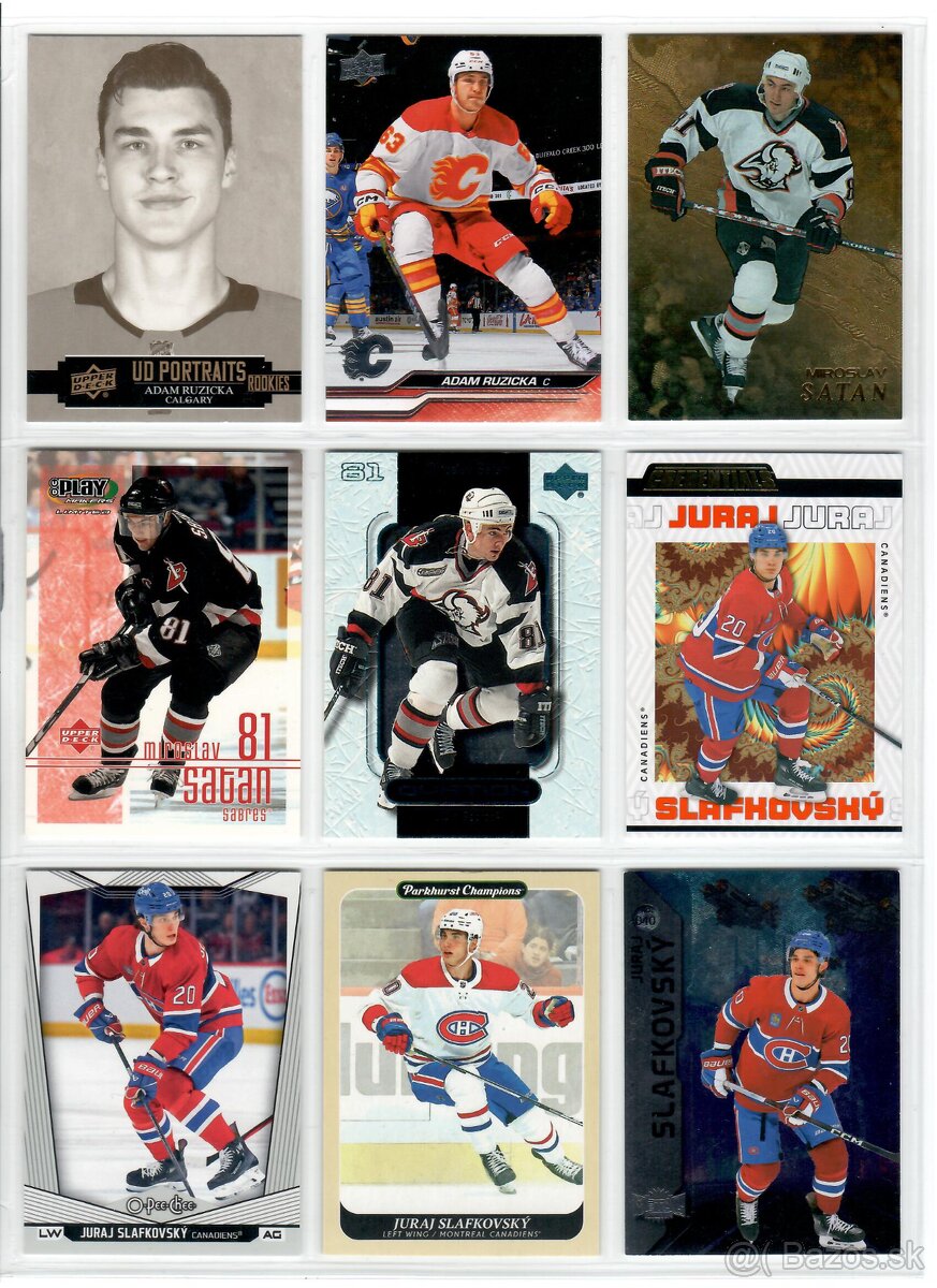 Hokejove karticky Slovakov v NHL - 4