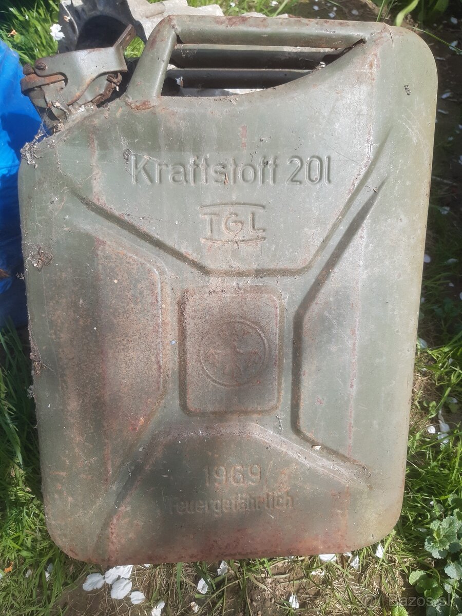 Plechové bandasky 20L - 4