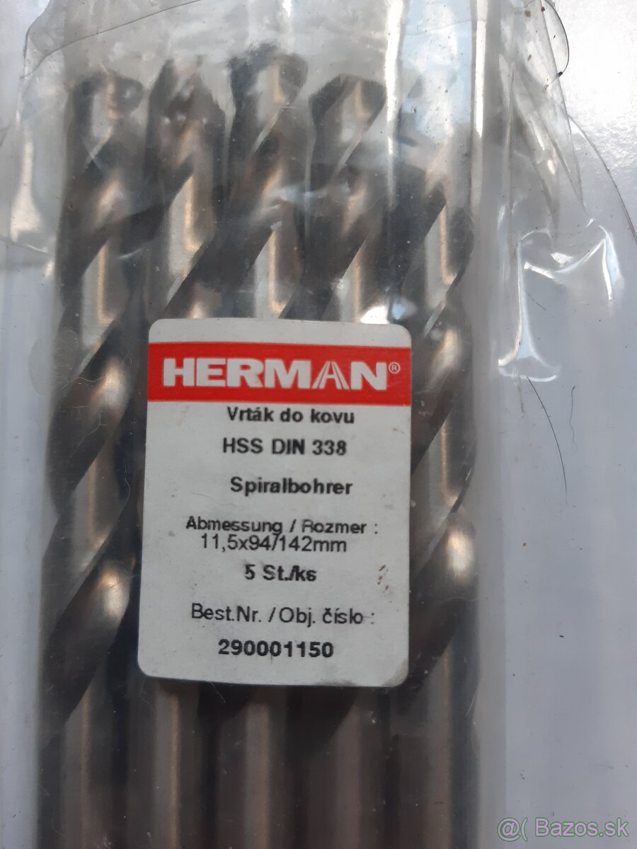 Vŕtaky do kovu Poldi,Herman - 4