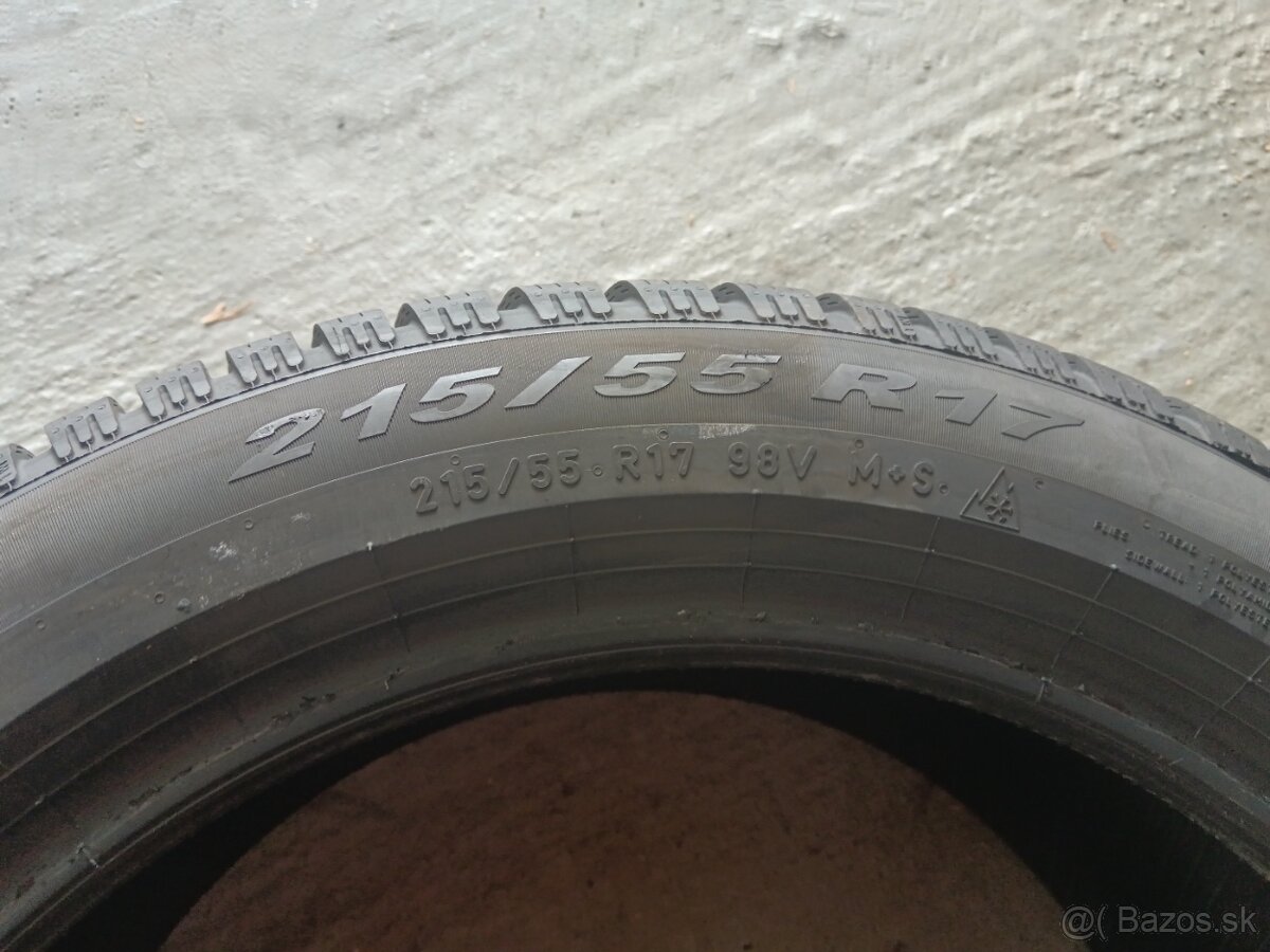 Pirelli 215/55 R17 Dot 2024 1ks zimná - 4