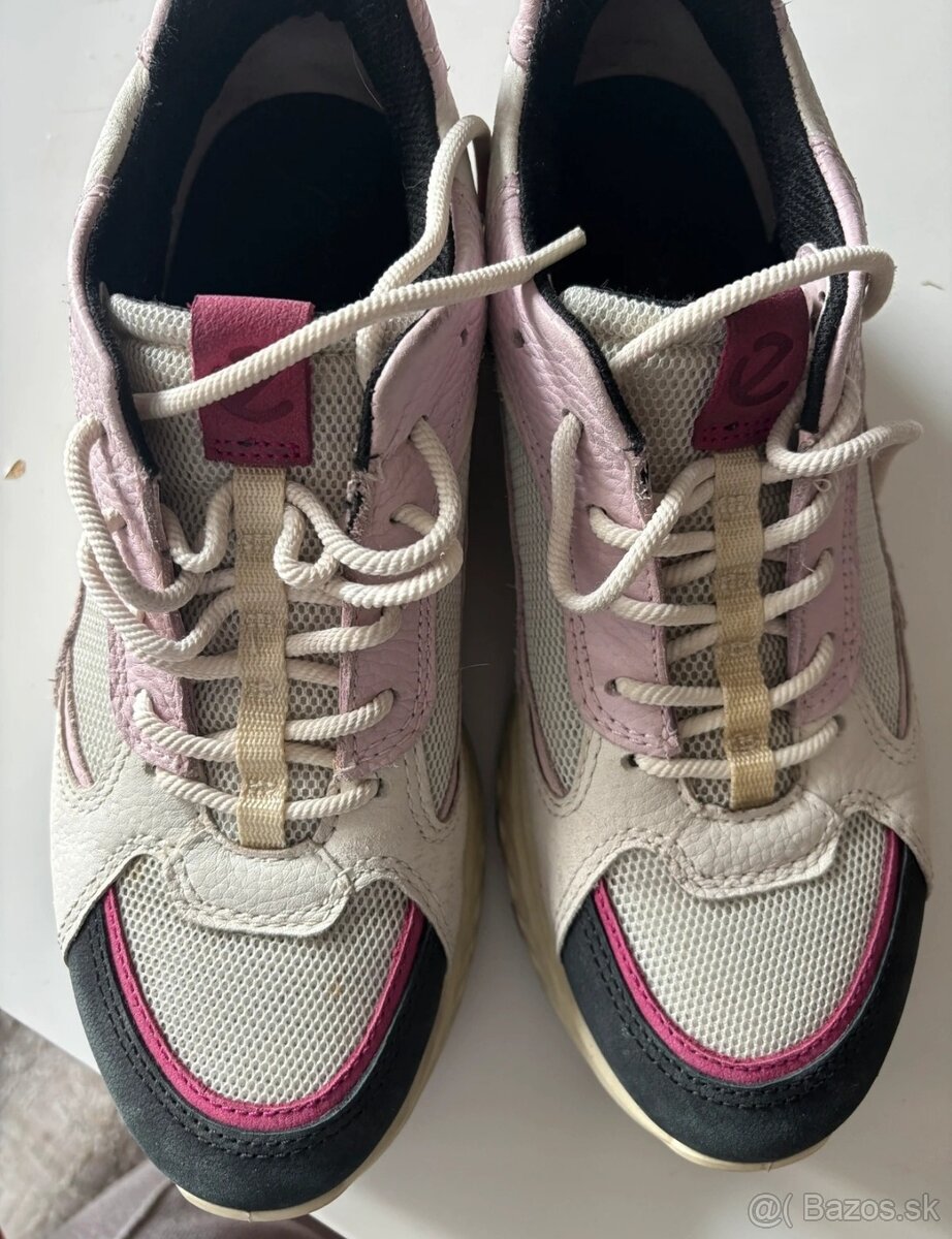 Super dámske kožené tenisky Ecco...veľ. 40 - 4