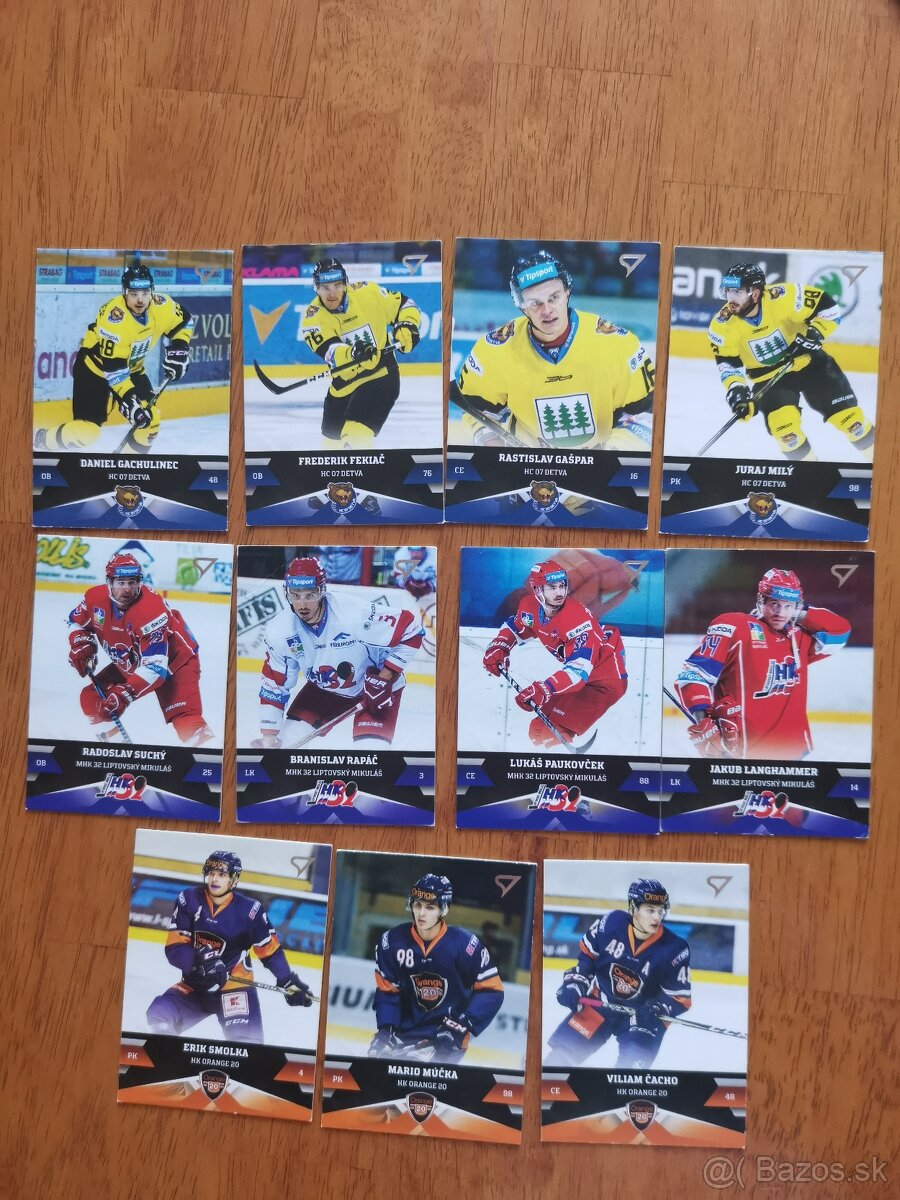Hokejové kartičky TL17/18 - 4