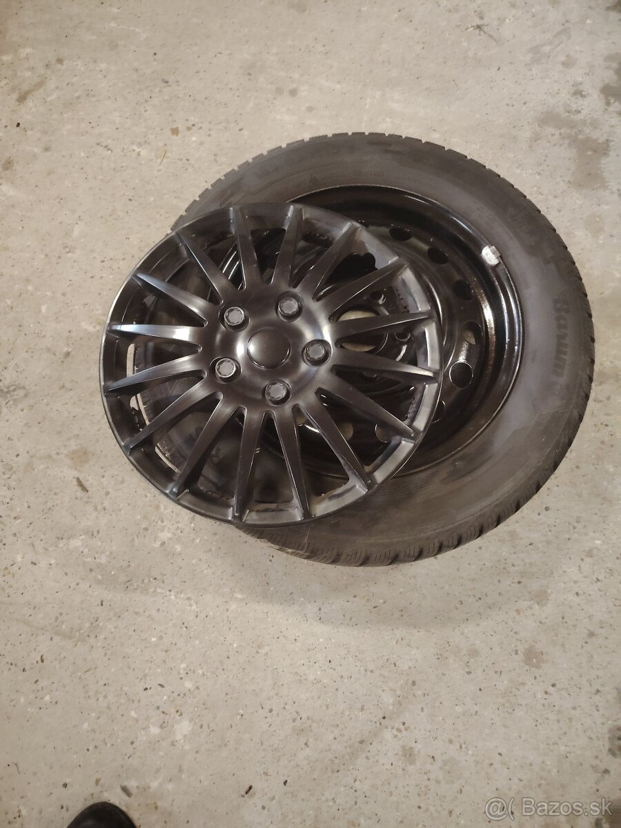 Predám oceľové disky 5x114,3 R15 - 4
