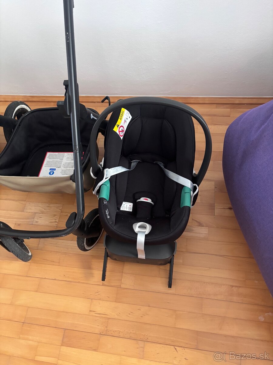 PETITE&MARS Kočík a Cybex autosedacka - 4