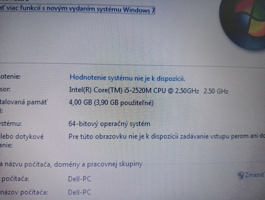 Dell Latitude e5420 . Intel core i5 , 4gb ram , Windows 7 - 4