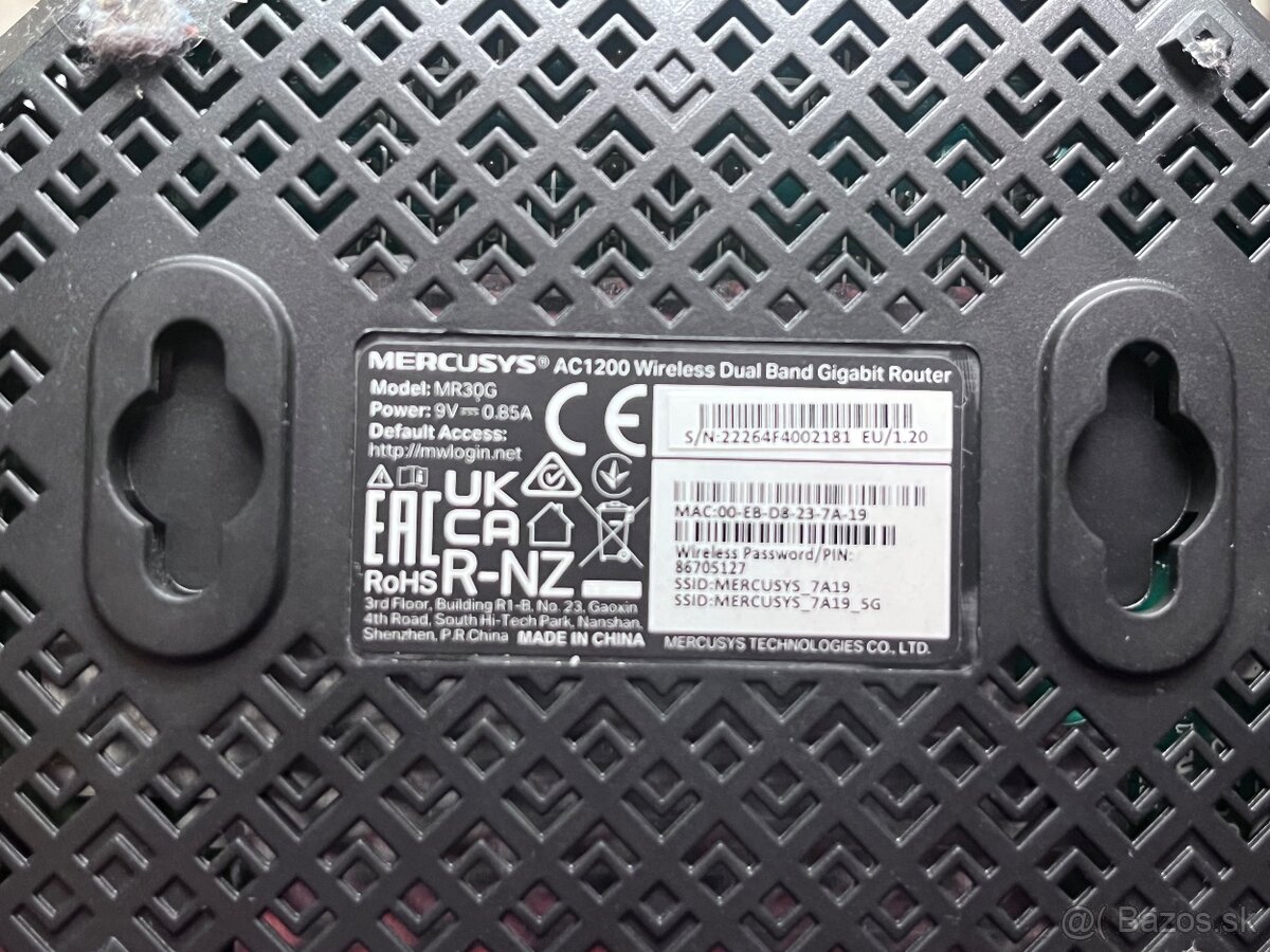 Mercusys MR30G WiFi router - 4